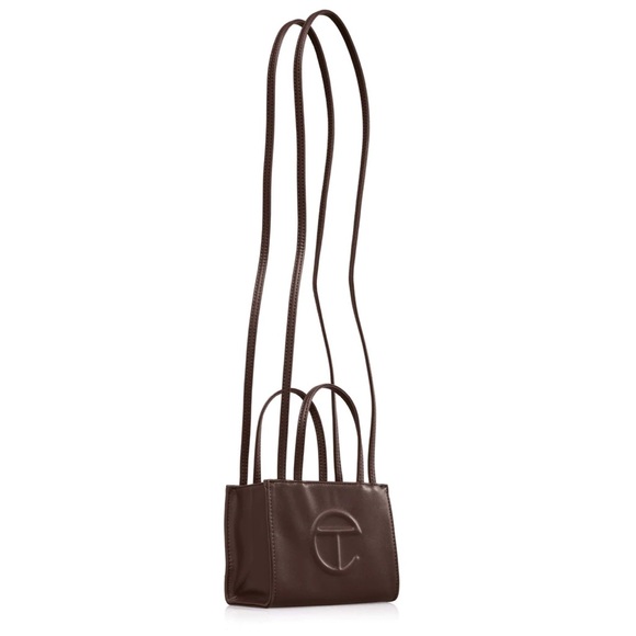 Telfar Shopping Bag (Chocolate Small) - Picture 3 of 4